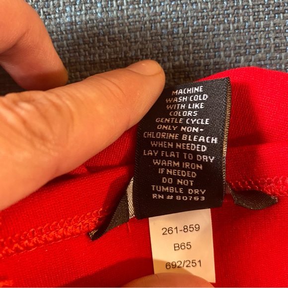 Sexy Red Lace Body by Victoria Mini Skirt - Picture 9 of 9